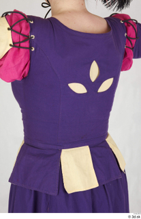  Photos Woman in Historical Dress 92 18th century historical clothing purple dress upper body 0013.jpg